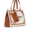 Borsa tote in tela B-Army 42 con dettagli in pelle Borsa tote in tela B-Army 42 con dettagli in pelle