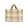 Borsa tote in tweed a quadri 1945 Borsa tote in tweed a quadri 1945