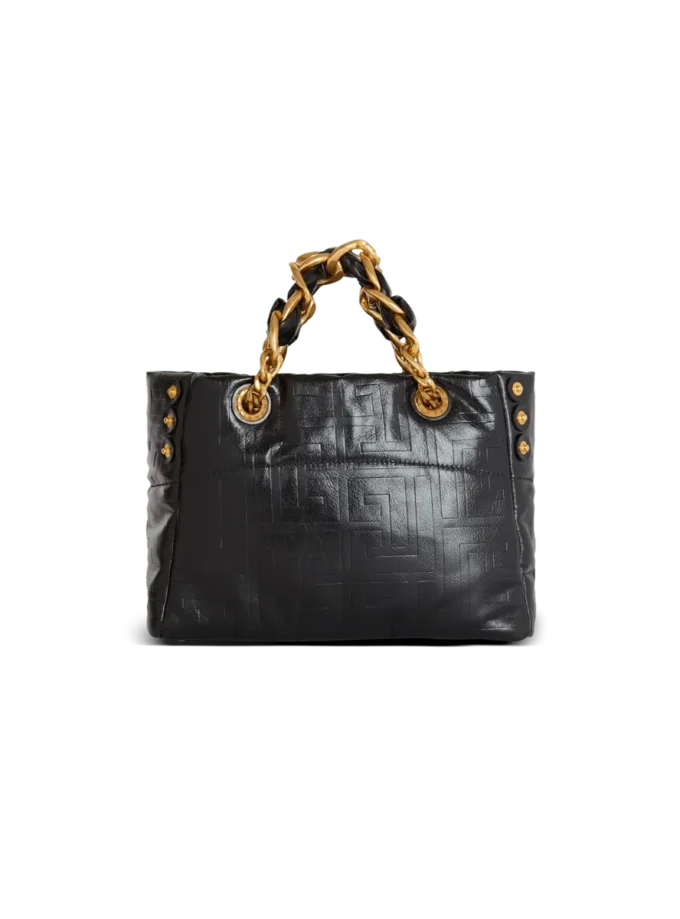 Borsa tote piccola 1945 in pelle di vitello craquelé Borsa tote piccola 1945 in pelle di vitello craquelé