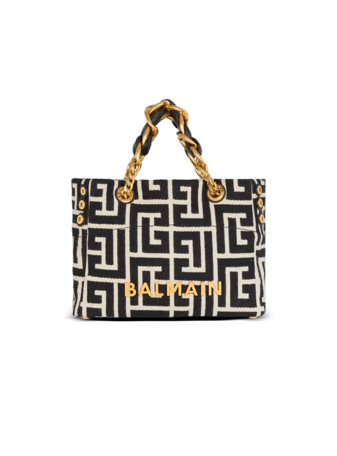 Borsa tote piccola 1945 Soft in jacquard con monogramma Borsa tote piccola 1945 Soft in jacquard con monogramma