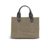 Borsa tote piccola B-Army in tela e pelle Borsa tote piccola B-Army in tela e pelle
