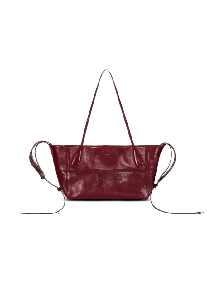 Borsa tote Small Track Zips in pelle di vitello Borsa tote Small Track Zips in pelle di vitello