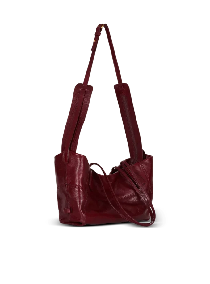 Borsa tote Small Track Zips in pelle di vitello Borsa tote Small Track Zips in pelle di vitello
