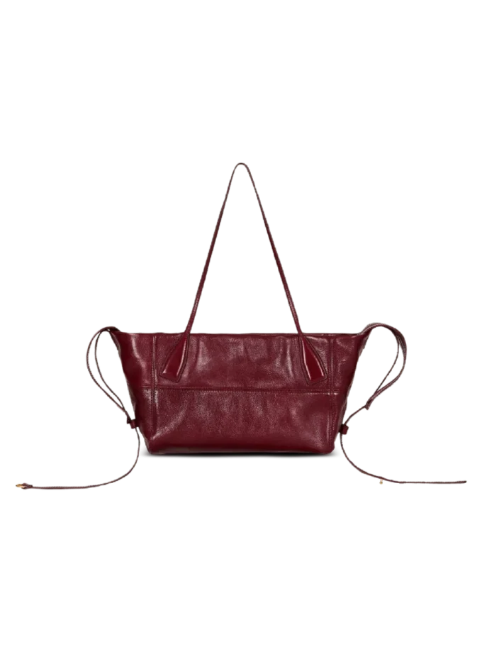 Borsa tote Small Track Zips in pelle di vitello Borsa tote Small Track Zips in pelle di vitello