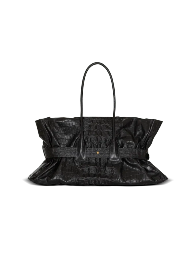 Borsa XL Anthem in pelle di vitello goffrata con stampa cocco Borsa XL Anthem in pelle di vitello goffrata con stampa cocco