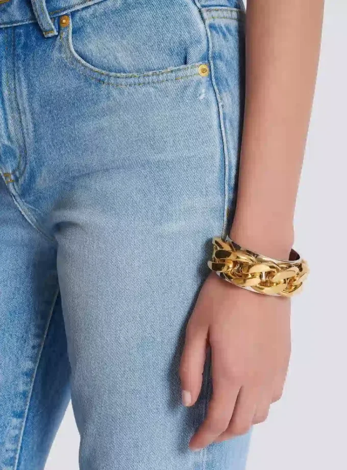 Bracciale a catena in ottone
