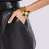 Bracciale barocco con catene e perline Bracciale barocco con catene e perline