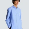 Camicia a righe dalla vestibilità regolare Camicia a righe dalla vestibilità regolare
