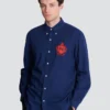 Camicia College Emblem in cotone Oxford Camicia College Emblem in cotone Oxford