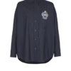 Camicia College Emblem in lana a righe