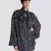 Camicia con fiocco e stampa “Love Letter” Camicia con fiocco e stampa “Love Letter”