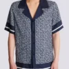 Camicia da pigiama con monogramma Camicia da pigiama con monogramma
