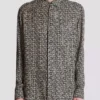 Camicia fluida con monogramma Camicia fluida con monogramma
