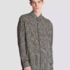 Camicia fluida con monogramma Camicia fluida con monogramma