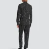 Camicia in cotone con strisce di cristallo Camicia in cotone con strisce di cristallo