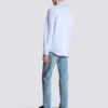 Camicia in cotone ricamata Balmain Écusson Camicia in cotone ricamata Balmain Écusson