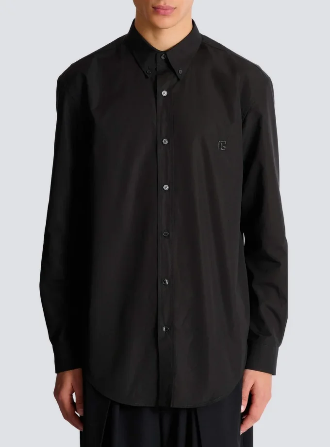Camicia in popeline di cotone