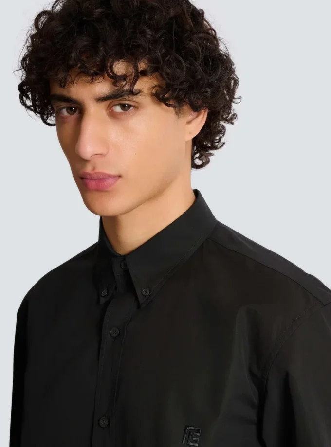 Camicia in popeline di cotone