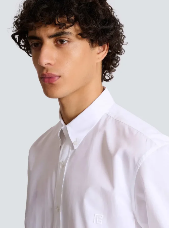 Camicia in popeline di cotone Camicia in popeline di cotone