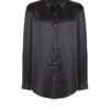 Camicia in seta con cristalli