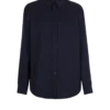 Camicia jacquard con monogramma