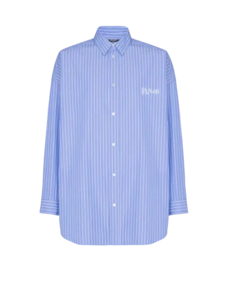 Camicia morbida a righe