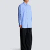 Camicia morbida a righe