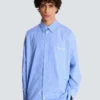 Camicia morbida a righe