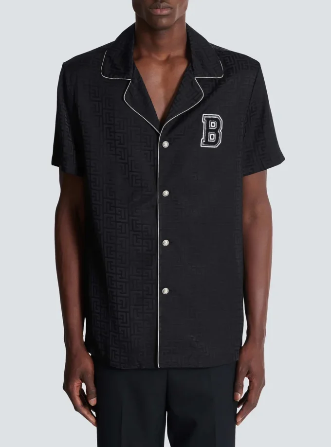 Camicia pigiama Balmain Varsity