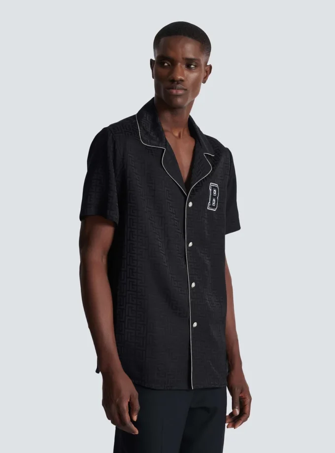Camicia pigiama Balmain Varsity