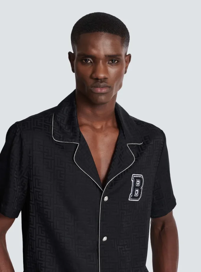 Camicia pigiama Balmain Varsity