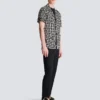 Camicia pigiama con stampa monogramma Camicia pigiama con stampa monogramma