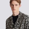 Camicia pigiama con stampa monogramma Camicia pigiama con stampa monogramma