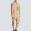 Camicia safari in cotone