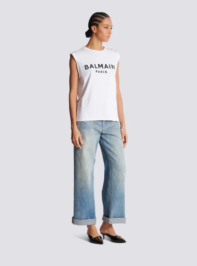 Canotta Balmain Paris Canotta Balmain Paris