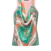 Canotta con stampa Balmain Foulard in stile trompe-l’œil Canotta con stampa Balmain Foulard in stile trompe-l’œil