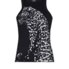 Canotta con stampa leopardata