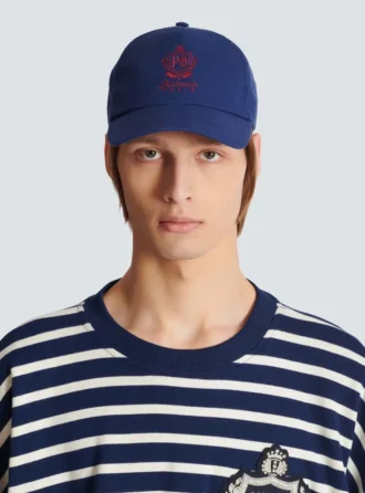 Cappellino College Emblem in cotone