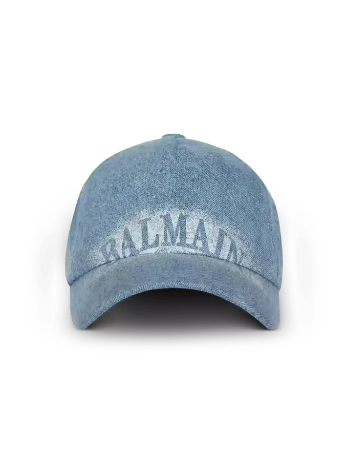 Cappellino in denim