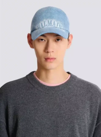 Cappellino in denim