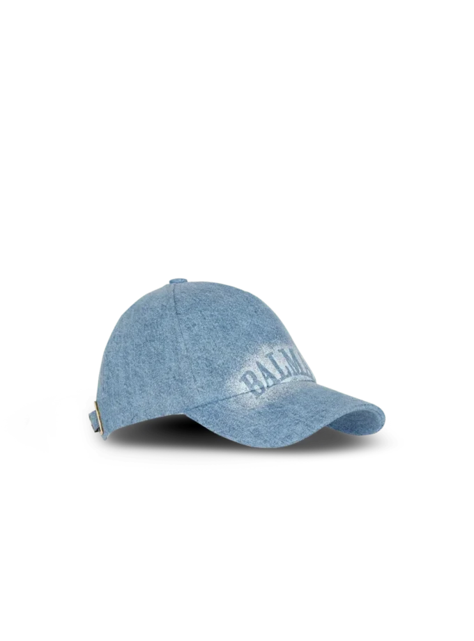 Cappellino in denim