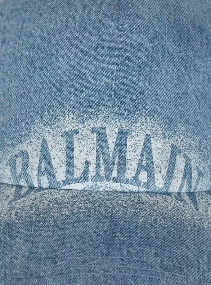 Cappellino in denim
