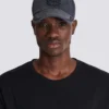 Cappellino in denim con ricamo Balmain Écusson Cappellino in denim con ricamo Balmain Écusson