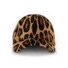 Cappellino in pelle stile pony con motivo leopardato Cappellino in pelle stile pony con motivo leopardato