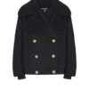 Cappotto da marinaio in lana con 4 bottoni Cappotto da marinaio in lana con 4 bottoni