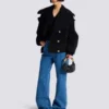 Cappotto da marinaio in lana con 4 bottoni Cappotto da marinaio in lana con 4 bottoni