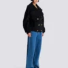 Cappotto da marinaio in lana con 4 bottoni Cappotto da marinaio in lana con 4 bottoni