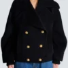 Cappotto da marinaio in lana con 4 bottoni Cappotto da marinaio in lana con 4 bottoni