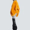 Cappotto in shearling con cintura Cappotto in shearling con cintura