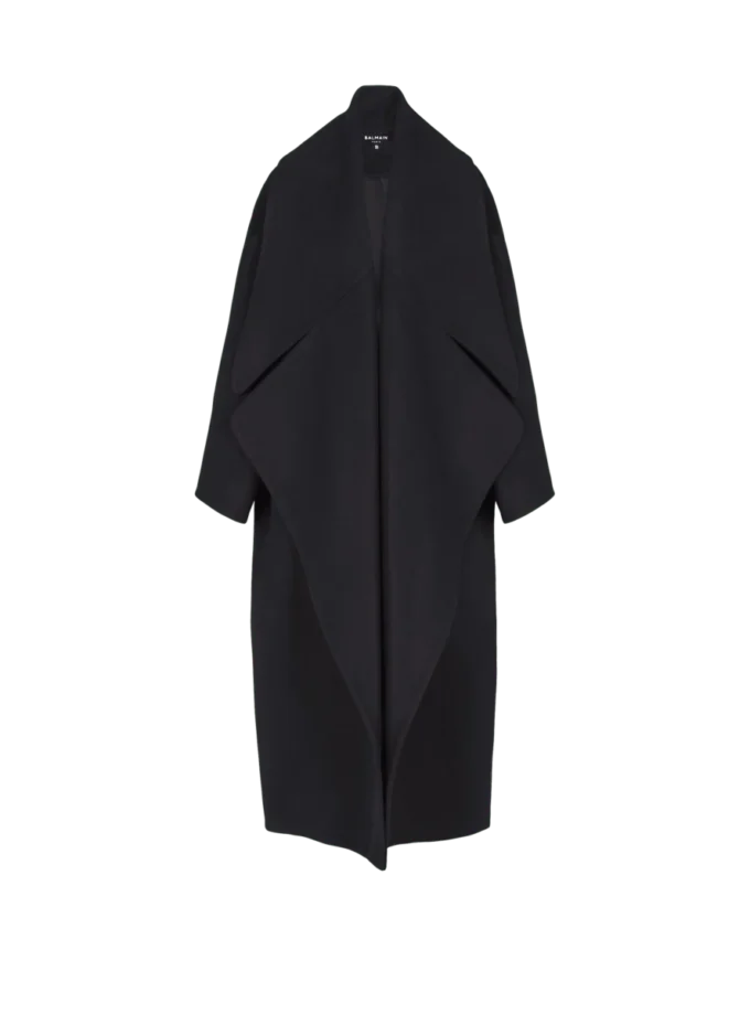Cappotto oversize in lana